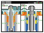 Interactive trial graphic analysis.